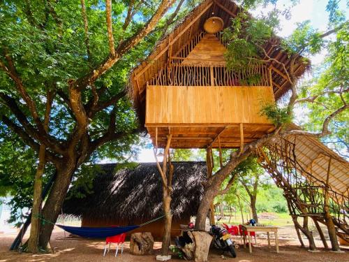 Exterior view, Yala Village Eco Tree House in Yala