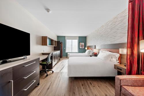 Home2 Suites by Hilton San Bernardino - 공용 라운지/TV 시청 구역