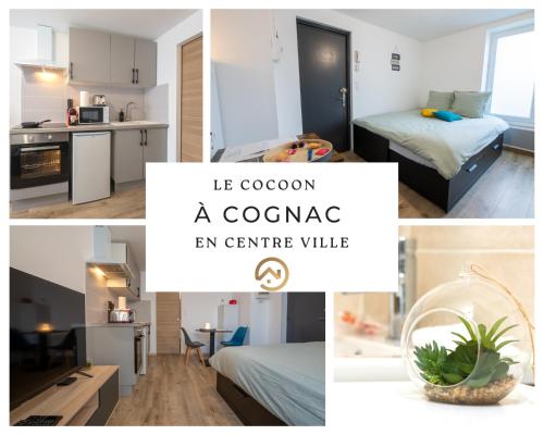 B&B Cognac - #Nouveau#Cocoon#Wifi#Parking#Biendormiracognac - Bed and Breakfast Cognac