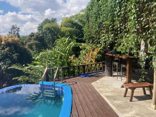 Mae Chan Treehouse with swimming pool in Mae Chan