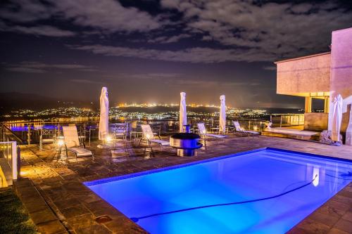 Úszómedence, Villa Castollini in Brenton