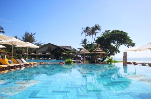 Swimming pool, Aroma Beach Resort and Spa in Phú Hài