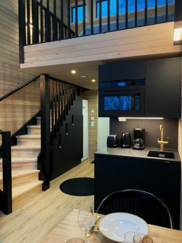 ห้องครัว, Villa Auroras Poro in ซิยอเต