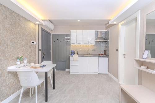 virtuve, Olea Suites Otel in Gemlik