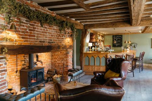 Viesnīcas āriene, The Crown, Bildeston in Wattisham
