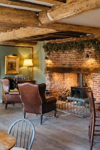 Krogs/atpūtas telpa, The Crown, Bildeston in Wattisham