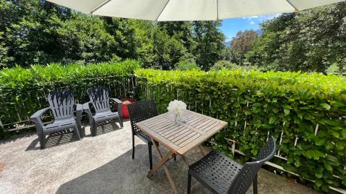appartement climatisé terrasse, wifi et parking (CASAMACCE Studio climatise avec terrasse, small comfortable apartment free parking, air-conditioned ) in 科爾特