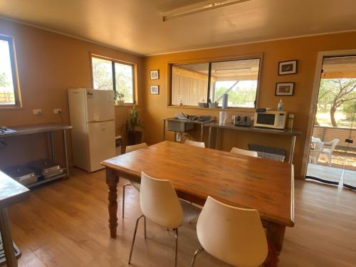 Cozinha, Mungo Lodge in Parque Nacional Mungo