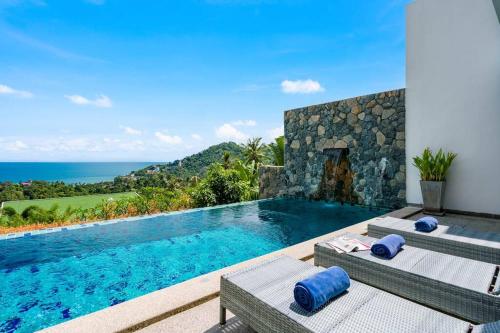 VILLA DOVE Modern Infinity Sea View Pool