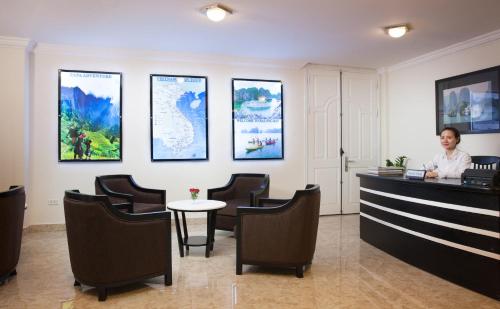 Vestíbulo, Serenity Villa Hotel Hanoi in Hanói