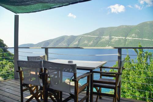 Altan/terrasse, Soul Beach Suites in Vasiliki