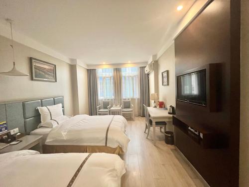 2 twin beds
