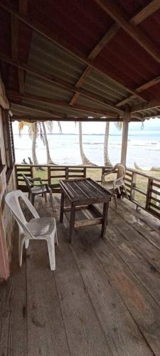 Cabaña frente al mar islas de San Blas icodub (Cabana frente al mar islas de San Blas icodub) in El Porvenir