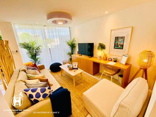 Appartement 2 chambres parfait pour une famille et proche des plages room in Les Hauteurs de la Baie