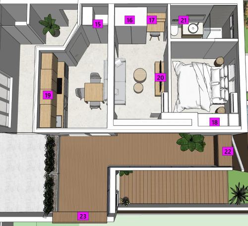 Appartement 1 chambre avec vue sur l’Anse Vata image 4