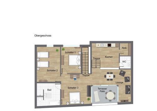 Three-Bedroom Apartment image 1