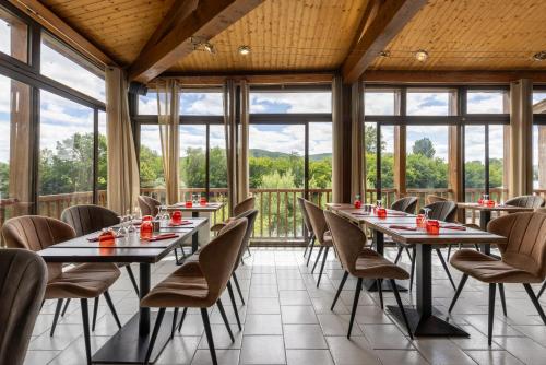ห้องอาหาร, Hostellerie Maleville, logis hotel Pontet in ซาร์ลา-ลา-กาเนดา