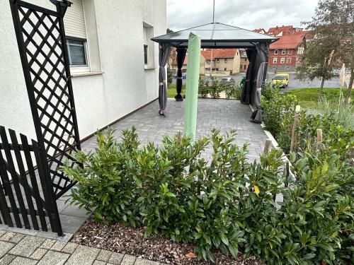 Balcony/terrace, Ferienwohnung am Muhltal in Bad Klosterlausnitz