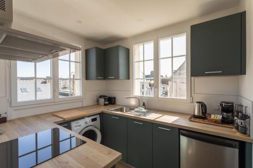 Konyha, Le Dinghy - Appartement pour 4 in Lacite