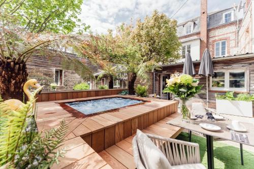 La villa 10 HOTEL SPA in Etretat