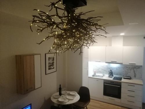 주방, Central Apartament on Clock Square D2 in 베리아