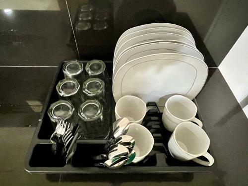 Kitchen, Apartamento cerca del Aeropuerto in Mariano Roque Alonso