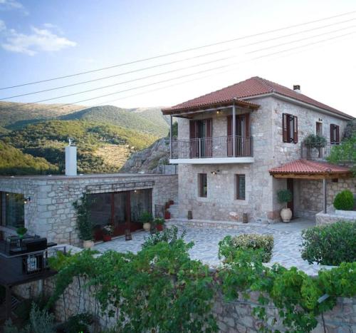 Viesnīcas āriene, Villa Agia Sofia ένα υπέροχο καταφύγιο στο βουνό (Villa Agia Sofia ενα υπεροχο καταφυγιο στο βουνο) in Ano Doliana