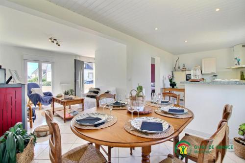 Les agapanthes de port-louis gîte à louer Kerchicane