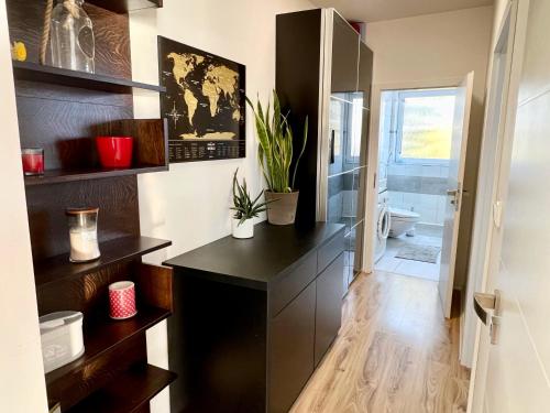 Apartment Brno- BBQ terrace in เซเวร์