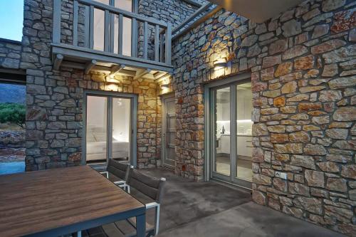 Balcony/terrace, Vista Mare Villas in Lefki
