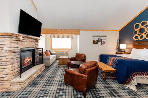 Deluxe Fireplace Suite