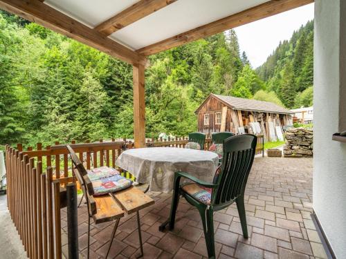 Balkons/terase, Apartment Leiter in Mühlbach Im Pinzgau