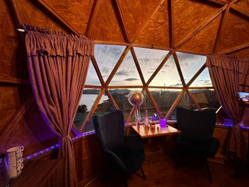 Banquet hall, Domos Lago Muisca Chia in Llano Alarcon-Aquitania