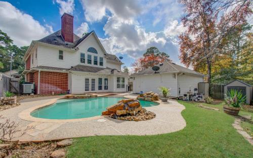 Lake Conroe-Montgomery Big House with Private Pool