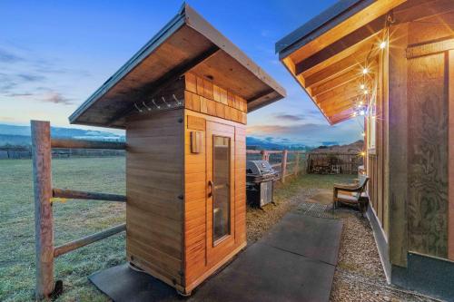 Blue Moon Tiny House, Sauna,ht