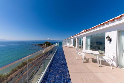 발코니/테라스, Hayama Hotel Otowa No Mori in 다테이시 공원