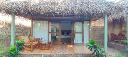 Exterior view, The Coast Beach Resort near Cabo de Rama Fort