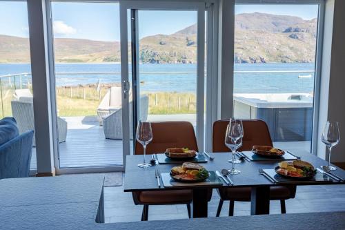 Kilátás, Birch Lodge in Dundonnell