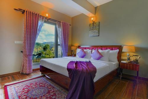 SaffronStays Edelweiss Bluebell House - 3BR English home with Himalayan peak views, bonfire & reading nook