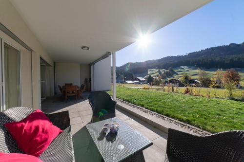 Rietgarten in Wildhaus, Schweiz
