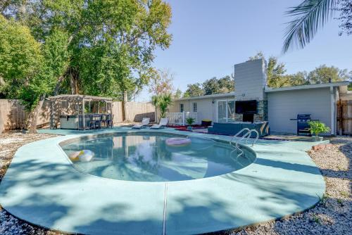 Orange Park Home with Private Pool, Hot Tub and Grill!