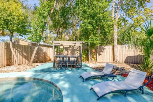 Orange Park Home with Private Pool, Hot Tub and Grill!