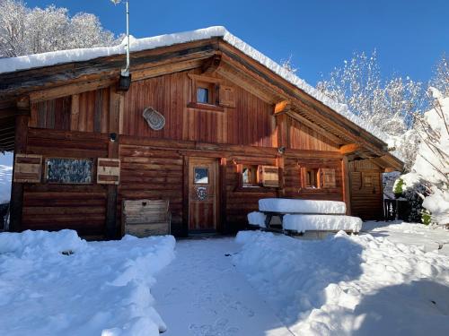 Chalet Cocoon vue MontBlanc Saint Gervais Les Bains