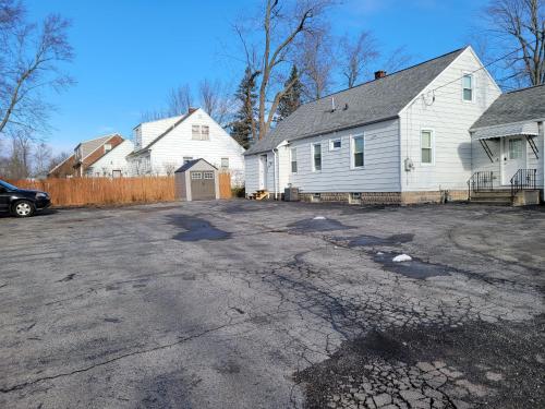 Big new house with huge parking