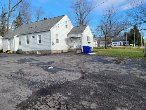 Big new house with huge parking