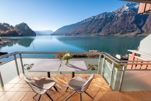 Erkély/terasz, Apartments Iseltwald in Iseltwald