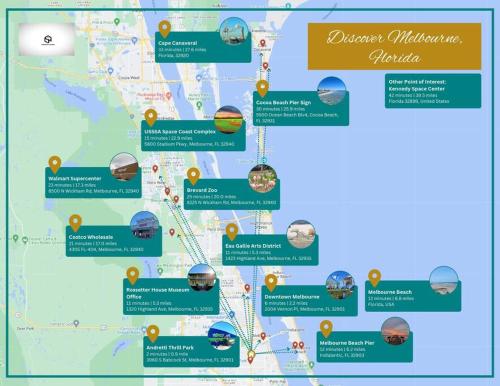 Chic 2BR/2BA Condo: Pool & More! in Melbourne, USA