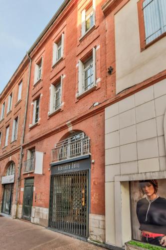 Duplex Tolosa - Pont-Neuf, Dôme de la Grave, 2 BDRs 85m2, AC, Free private car park 200m away - T3 85m2 avec clim, parking couvert gratuit à 200m, Тулуза (фото 9)
