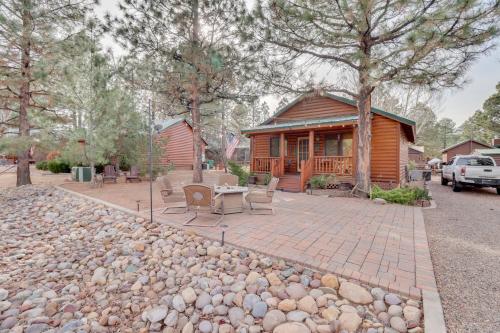 Overgaard Cabin with Gas Grill and Propane Fire Pit!