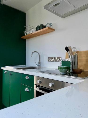 Kitchen, Bill's Barns Apartment 2 in Ring of Kerry